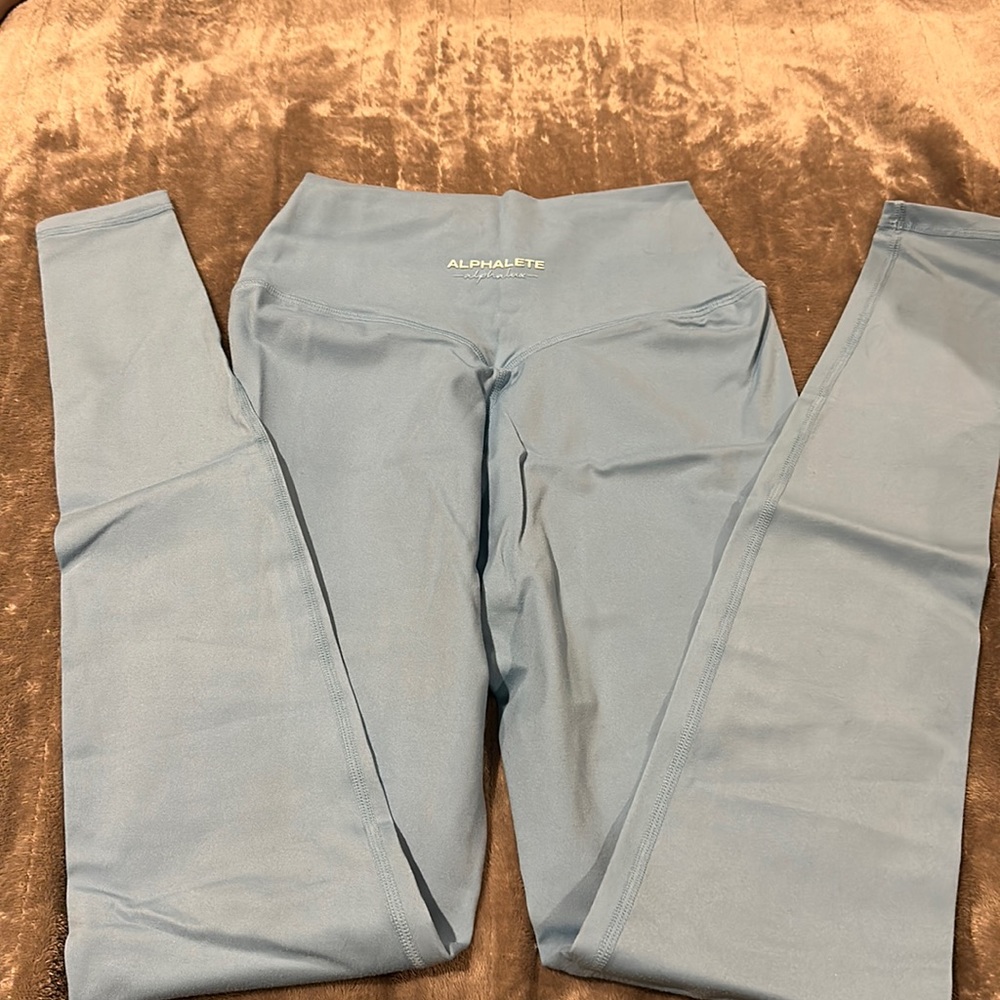 Alphalete alphalux Essential leggings trident blue